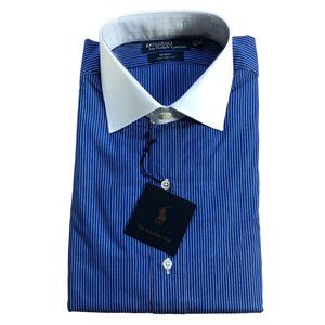 Polo Ralph Lauren Regent Custom Fit Mens Size 16 1/2 Long Sleeve Button Down